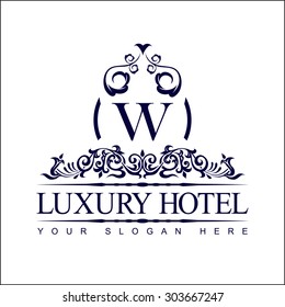 Luxury Logo template in vector for Restaurant, Royalty, Boutique, Cafe, Hotel, Heraldic, Jewelry, Fashion and other vector illustration