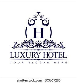 Luxury Logo Template Vector Restaurant Royalty Stock Vector (Royalty ...