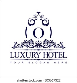 Luxury Logo template in vector for Restaurant, Royalty, Boutique, Cafe, Hotel, Heraldic, Jewelry, Fashion and other vector illustration