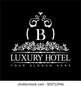 Luxury Logo template in vector for Restaurant, Royalty, Boutique, Cafe, Hotel, Heraldic, Jewelry, Fashion and other vector illustration