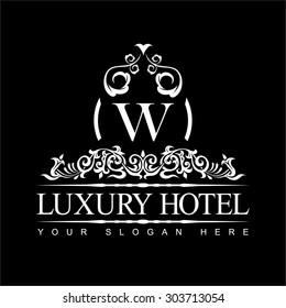 Luxury Logo template in vector for Restaurant, Royalty, Boutique, Cafe, Hotel, Heraldic, Jewelry, Fashion and other vector illustration