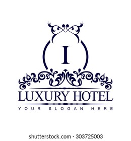 Luxury Logo template in vector for Restaurant, Royalty, Boutique, Cafe, Hotel, Heraldic, Jewelry, Fashion and other vector illustration