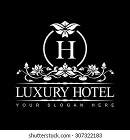 Luxury Logo template in vector for Restaurant, Royalty, Boutique, Cafe, Hotel, Heraldic, Jewelry, Fashion and other vector illustration