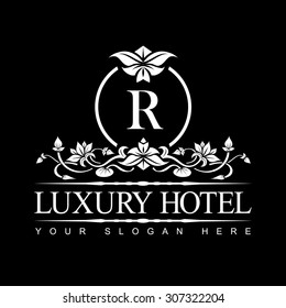 Luxury Logo template in vector for Restaurant, Royalty, Boutique, Cafe, Hotel, Heraldic, Jewelry, Fashion and other vector illustration