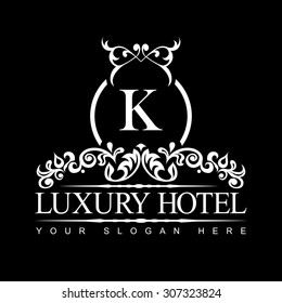 Luxury Logo template in vector for Restaurant, Royalty, Boutique, Cafe, Hotel, Heraldic, Jewelry, Fashion and other vector illustration