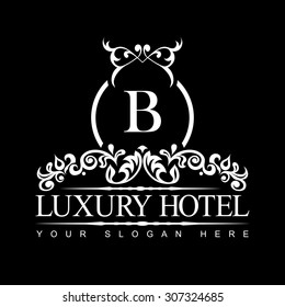 Luxury Logo template in vector for Restaurant, Royalty, Boutique, Cafe, Hotel, Heraldic, Jewelry, Fashion and other vector illustration