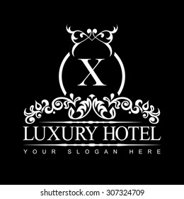 Luxury Logo template in vector for Restaurant, Royalty, Boutique, Cafe, Hotel, Heraldic, Jewelry, Fashion and other vector illustration