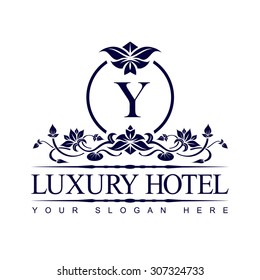 Luxury Logo template in vector for Restaurant, Royalty, Boutique, Cafe, Hotel, Heraldic, Jewelry, Fashion and other vector illustration