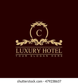 Luxury Logo template in vector for Restaurant, Royalty, Boutique, Cafe, Hotel, Heraldic, Jewelry, Fashion and other vector illustration