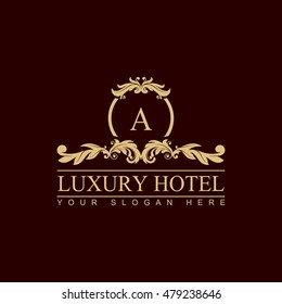 Luxury Logo template in vector for Restaurant, Royalty, Boutique, Cafe, Hotel, Heraldic, Jewelry, Fashion and other vector illustration