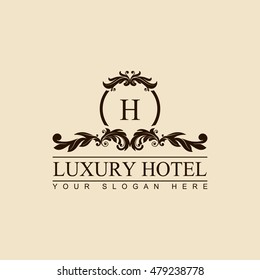 Luxury Logo template in vector for Restaurant, Royalty, Boutique, Cafe, Hotel, Heraldic, Jewelry, Fashion and other vector illustration