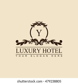 Luxury Logo template in vector for Restaurant, Royalty, Boutique, Cafe, Hotel, Heraldic, Jewelry, Fashion and other vector illustration