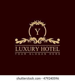 Luxury Logo template in vector for Restaurant, Royalty, Boutique, Cafe, Hotel, Heraldic, Jewelry, Fashion and other vector illustration