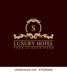 Luxury Logo Template Vector Restaurant Royalty Stock Vector (Royalty ...