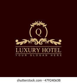 Luxury Logo template in vector for Restaurant, Royalty, Boutique, Cafe, Hotel, Heraldic, Jewelry, Fashion and other vector illustration