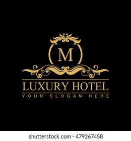 Luxury Logo template in vector for Restaurant, Royalty, Boutique, Cafe, Hotel, Heraldic, Jewelry, Fashion and other vector illustration