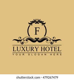Luxury Logo template in vector for Restaurant, Royalty, Boutique, Cafe, Hotel, Heraldic, Jewelry, Fashion and other vector illustration