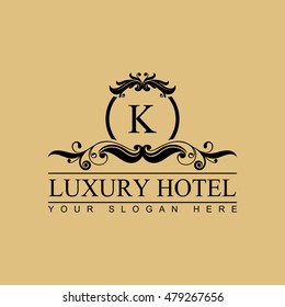 Luxury Logo template in vector for Restaurant, Royalty, Boutique, Cafe, Hotel, Heraldic, Jewelry, Fashion and other vector illustration