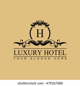 Luxury Logo template in vector for Restaurant, Royalty, Boutique, Cafe, Hotel, Heraldic, Jewelry, Fashion and other vector illustration