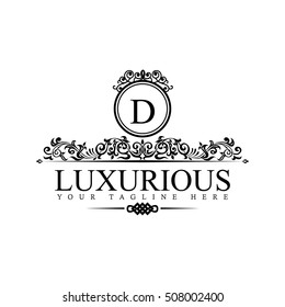 Luxury Logo template in vector for Restaurant, Royalty, Boutique, Cafe, Hotel, Heraldic, Jewelry, Fashion and other businesses.