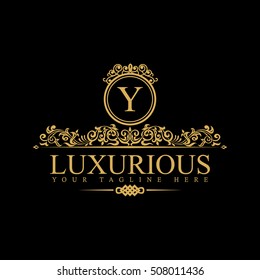 Luxury Logo template in vector for Restaurant, Royalty, Boutique, Cafe, Hotel, Heraldic, Jewelry, Fashion and other businesses.