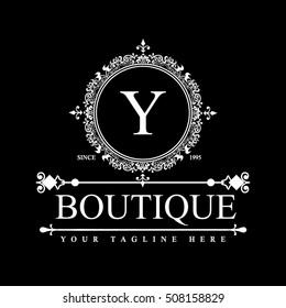 Luxury Logo template in vector for Restaurant, Royalty, Boutique, Cafe, Hotel, Heraldic, Jewelry, Fashion and other businesses.