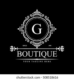 Luxury Logo template in vector for Restaurant, Royalty, Boutique, Cafe, Hotel, Heraldic, Jewelry, Fashion and other vector illustration