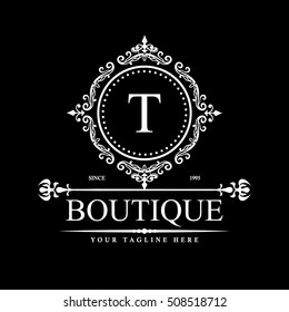 Luxury Logo template in vector for Restaurant, Royalty, Boutique, Cafe, Hotel, Heraldic, Jewelry, Fashion and other vector illustration