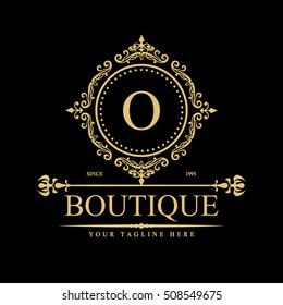 Luxury Logo template in vector for Restaurant, Royalty, Boutique, Cafe, Hotel, Heraldic, Jewelry, Fashion and other vector illustration