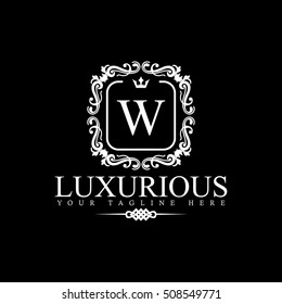 Luxury Logo template in vector for Restaurant, Royalty, Boutique, Cafe, Hotel, Heraldic, Jewelry, Fashion and other vector illustration