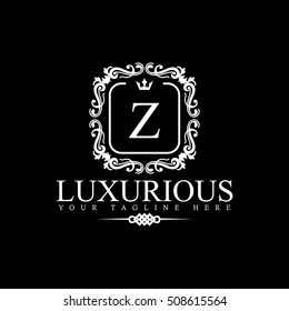 Luxury Logo template in vector for Restaurant, Royalty, Boutique, Cafe, Hotel, Heraldic, Jewelry, Fashion and other vector illustration