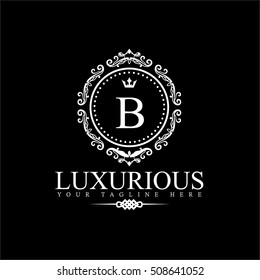 Luxury Logo template in vector for Restaurant, Royalty, Boutique, Cafe, Hotel, Heraldic, Jewelry, Fashion and other vector illustration