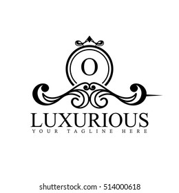 Luxury Logo template in vector for Restaurant, Royalty, Boutique, Cafe, Hotel, Heraldic, Jewelry, Fashion and other vector illustration