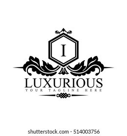 Luxury Logo template in vector for Restaurant, Royalty, Boutique, Cafe, Hotel, Heraldic, Jewelry, Fashion and other vector illustration