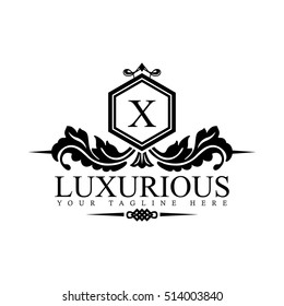 Luxury Logo template in vector for Restaurant, Royalty, Boutique, Cafe, Hotel, Heraldic, Jewelry, Fashion and other vector illustration