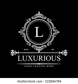 Luxury Logo template in vector for Restaurant, Royalty, Boutique, Cafe, Hotel, Heraldic, Jewelry, Fashion and other vector illustration