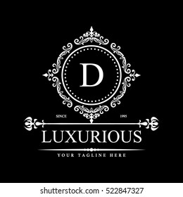 Luxury Logo template in vector for Restaurant, Royalty, Boutique, Cafe, Hotel, Heraldic, Jewelry, Fashion and other vector illustration