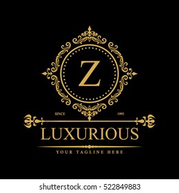 Luxury Logo template in vector for Restaurant, Royalty, Boutique, Cafe, Hotel, Heraldic, Jewelry, Fashion and other vector illustration