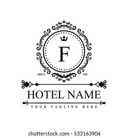 Luxury Logo template in vector for Restaurant, Royalty, Boutique, Cafe, Hotel, Heraldic, Jewelry, Fashion and other vector illustration