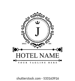Luxury Logo template in vector for Restaurant, Royalty, Boutique, Cafe, Hotel, Heraldic, Jewelry, Fashion and other vector illustration