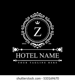 Luxury Logo template in vector for Restaurant, Royalty, Boutique, Cafe, Hotel, Heraldic, Jewelry, Fashion and other vector illustration