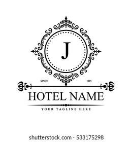 Luxury Logo template in vector for Restaurant, Royalty, Boutique, Cafe, Hotel, Heraldic, Jewelry, Fashion and other vector illustration
