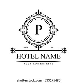 Luxury Logo template in vector for Restaurant, Royalty, Boutique, Cafe, Hotel, Heraldic, Jewelry, Fashion and other vector illustration