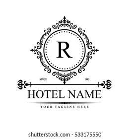 Luxury Logo template in vector for Restaurant, Royalty, Boutique, Cafe, Hotel, Heraldic, Jewelry, Fashion and other vector illustration