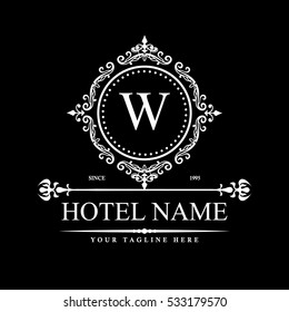 Luxury Logo template in vector for Restaurant, Royalty, Boutique, Cafe, Hotel, Heraldic, Jewelry, Fashion and other vector illustration