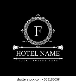 Luxury Logo template in vector for Restaurant, Royalty, Boutique, Cafe, Hotel, Heraldic, Jewelry, Fashion and other vector illustration