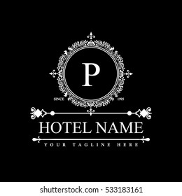 Luxury Logo template in vector for Restaurant, Royalty, Boutique, Cafe, Hotel, Heraldic, Jewelry, Fashion and other vector illustration