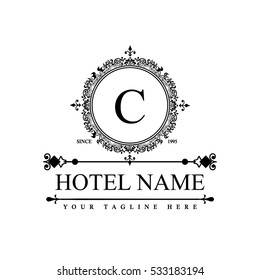 Luxury Logo template in vector for Restaurant, Royalty, Boutique, Cafe, Hotel, Heraldic, Jewelry, Fashion and other vector illustration