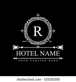 Luxury Logo template in vector for Restaurant, Royalty, Boutique, Cafe, Hotel, Heraldic, Jewelry, Fashion and other vector illustration