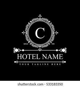 Luxury Logo template in vector for Restaurant, Royalty, Boutique, Cafe, Hotel, Heraldic, Jewelry, Fashion and other vector illustration